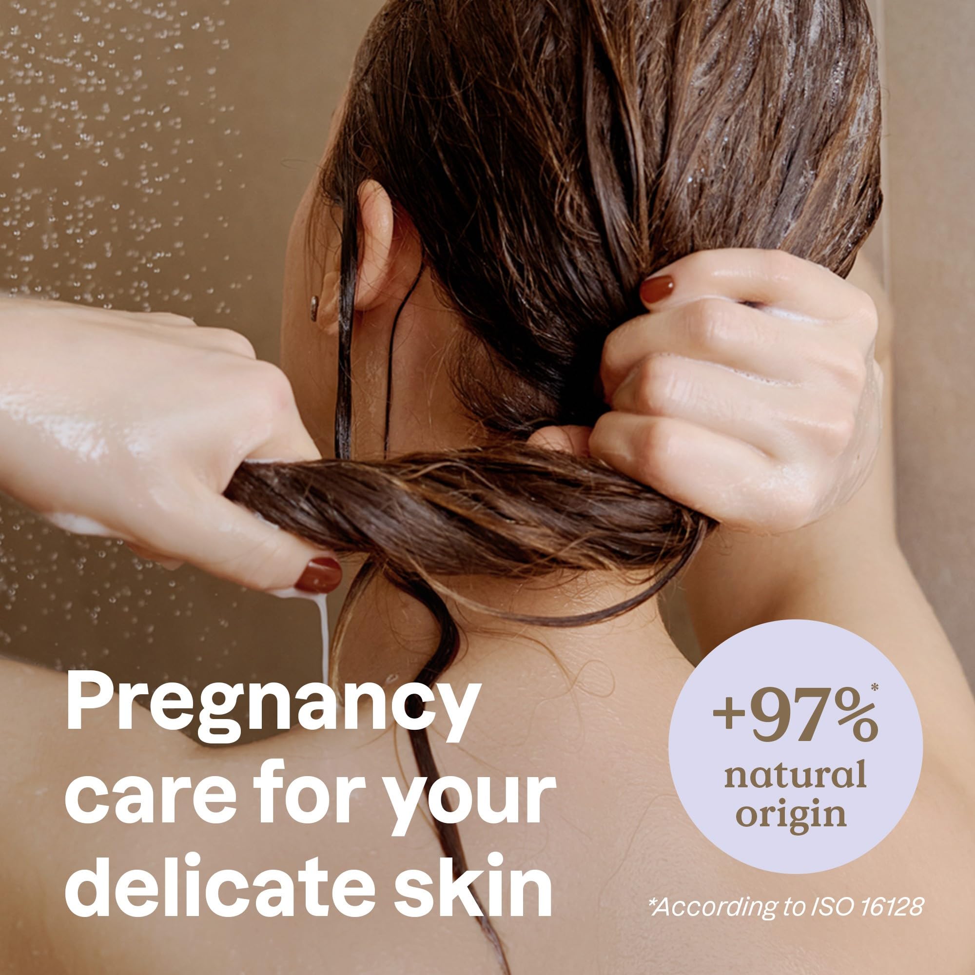 ATTITUDE Pregnancy Conditioner dermatologically-tested tub signaling safe, gentle care for maternity hair.