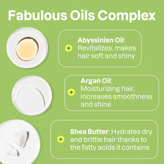 ATTITUDE Repairing Hair Mask Abyssinian oil glow showing smoother, more manageable hair potential.