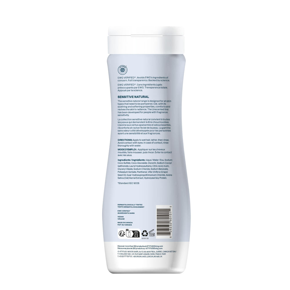 ATTITUDE vegan clean formula packaging emphasizes eco-friendly credentials.