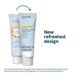 ATTITUDE Volume-Shine Conditioner Hair demonstrates added body and manageability.