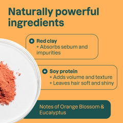 ATTITUDE Volume & Shine Shampoo Bar orange blossom eucalyptus fragrance close-up