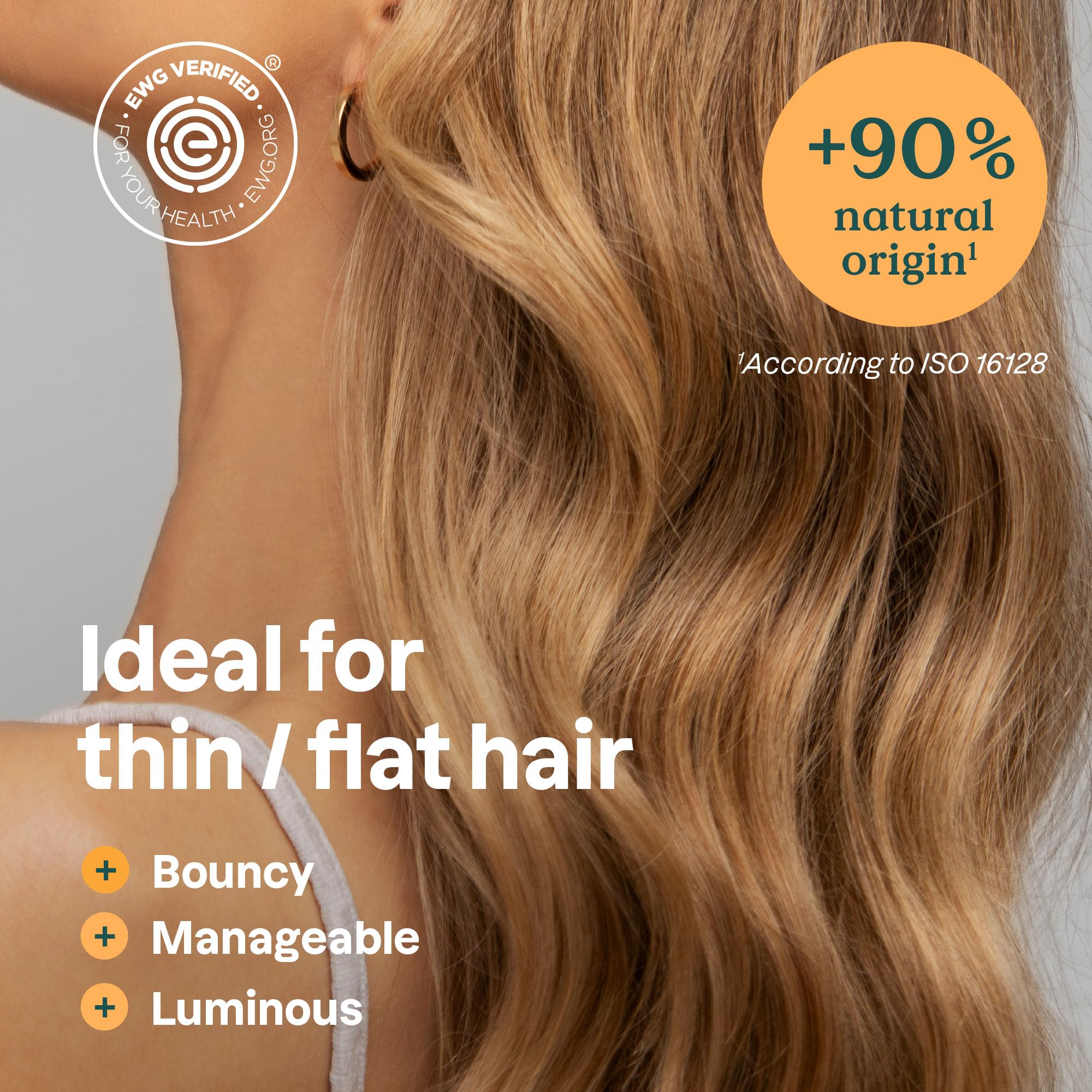 ATTITUDE Volume & Shine Shampoo Bar soy protein glow detail highlighting texture