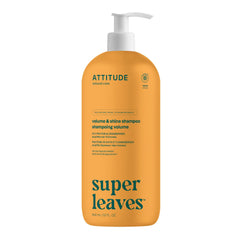 ATTITUDE Volume and Shine Shampoo bottle-front view for lightweight volume and shine