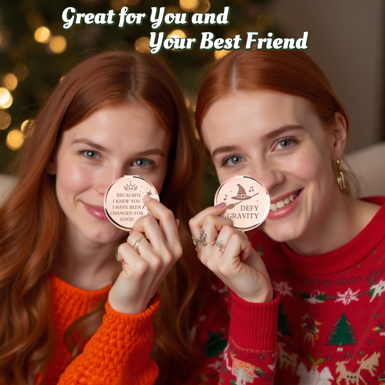 Attyxfica Witch Pocket Mirrors gift-ready accessories for fans and cosplay lovers