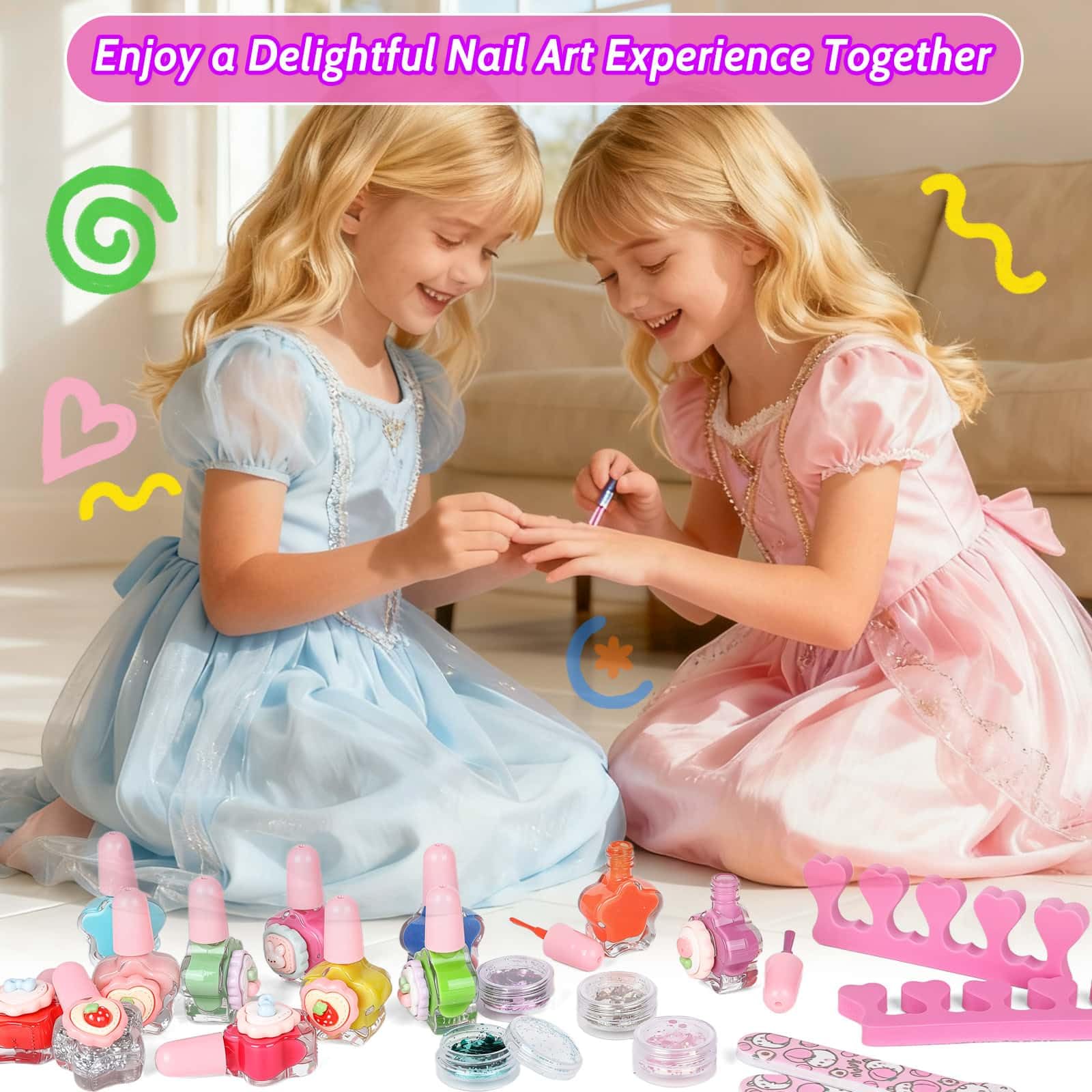 Audab gift-ready box makes a delightful, social-friendly nail art experience.