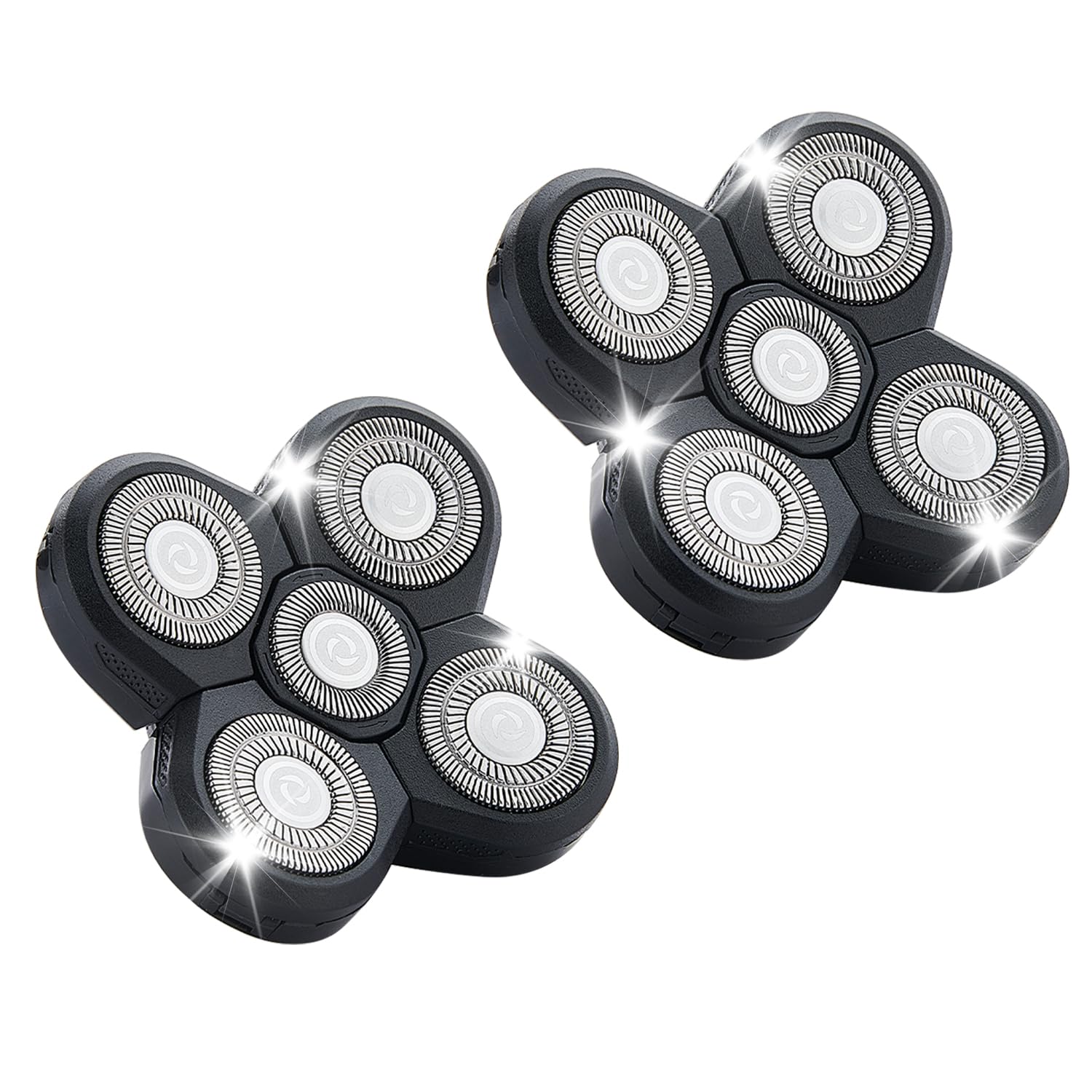 Audoc bald men shaver heads closeup precise fit for bald head grooming