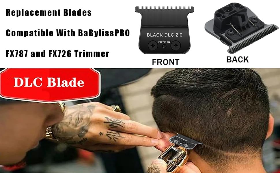 Audoc FX707Z compatibility with BaByliss FX787 and FX726 trimmers
