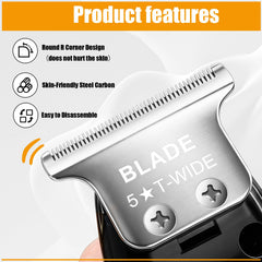 Audoc heat-resistant clipper blade stays cooler during long detailing sessions