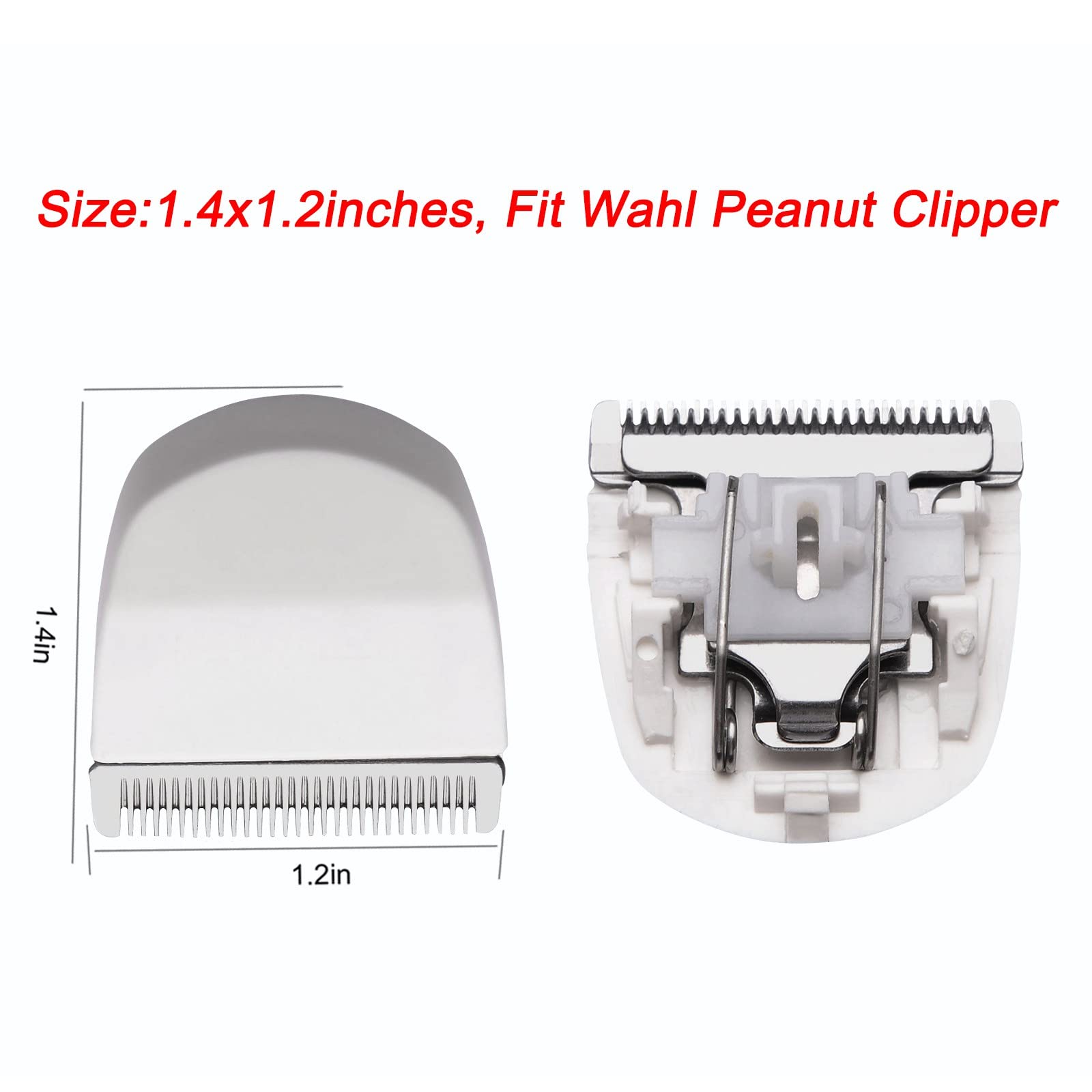 Audoc peanut clippers snap-on blades installation for quick maintenance