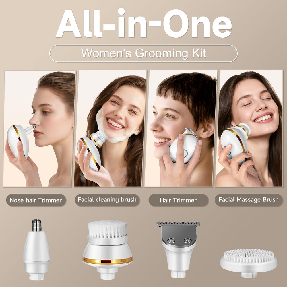 Augrz USB-rechargeable razor shows LED display for battery life tracking