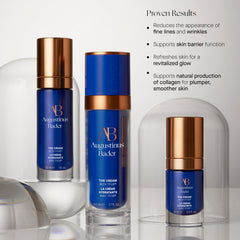 Augustinus Bader The Cream morning routine application demonstrates gentle, even skin prep.