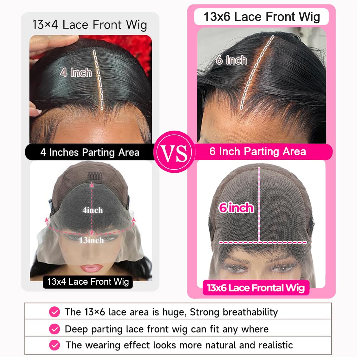 AUOU versatile occasions wig for daily wear, parties, or travel.
