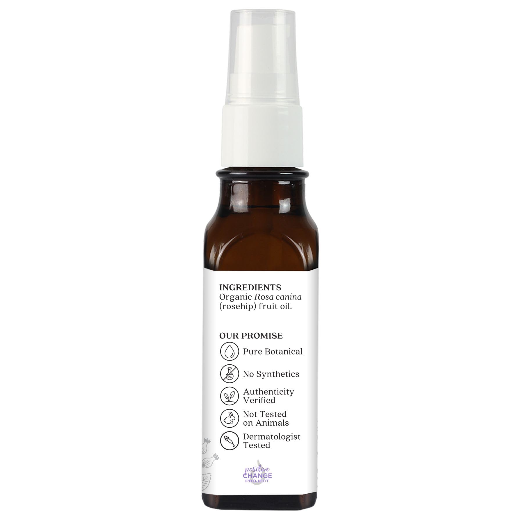 Aura Cacia Organic Rosehip Oil glass-bottle signals premium, easy home use.