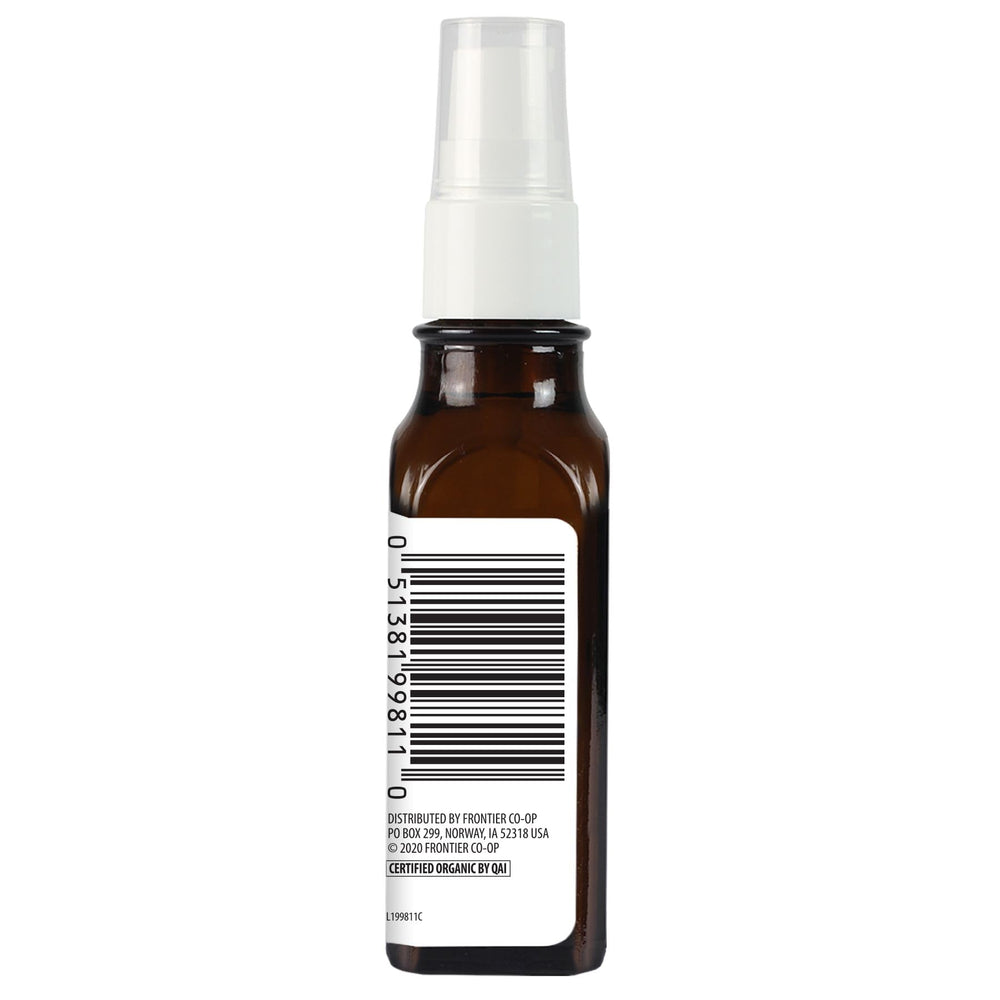 Aura Cacia Rosehip Oil label-front emphasizes organic, clean skincare.