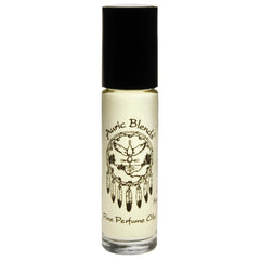 Auric Blends Egyptian Goddess roll-on bottle for daily wear with musk and soft florals.