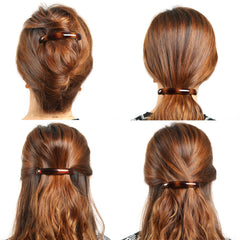 Aurora Pin autoclasp barrettes showcase Korean craftsmanship and durable construction.