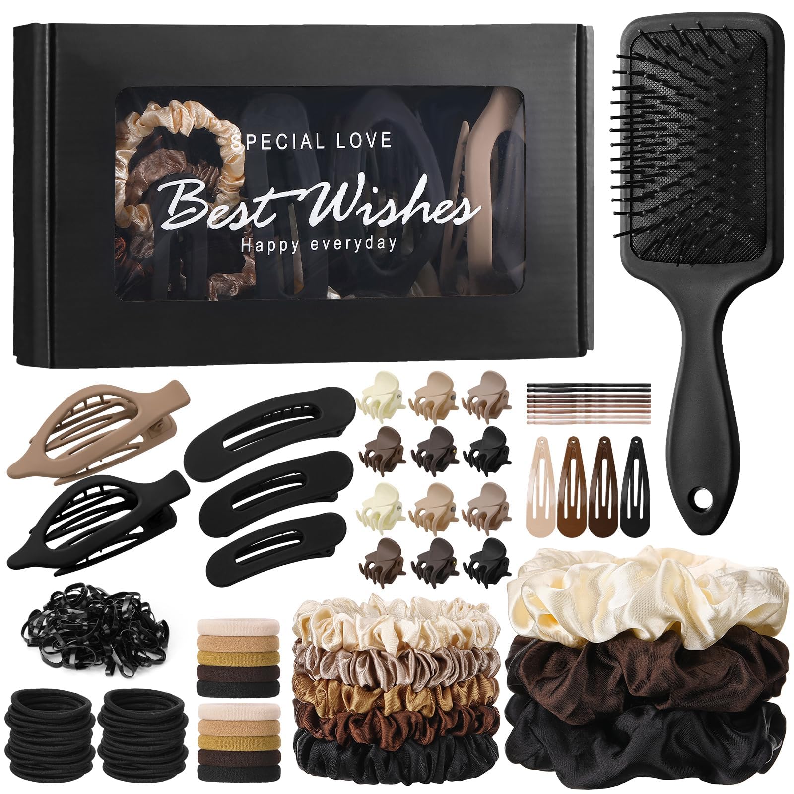 Auroray detangling brush close-up for gentle detangling and styling