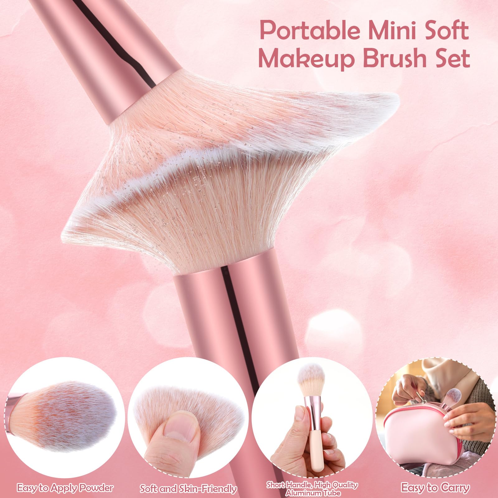 Auroray liquid foundation sponge set for smooth base application.