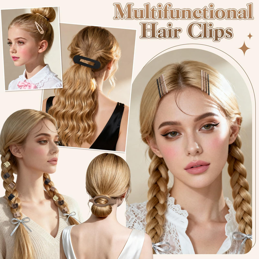 Auroray snap clips pack ready for quick, secure styling
