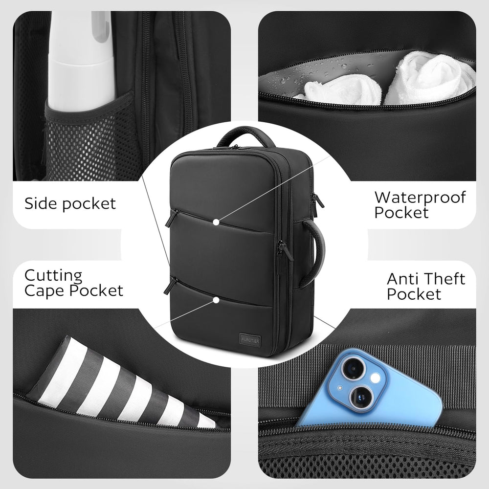 AUROTIER barber bag built-in USB port powers devices on site