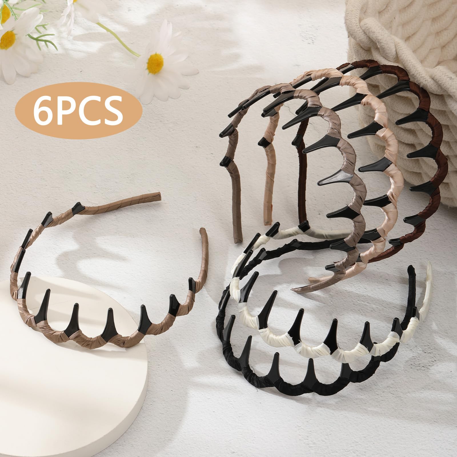Diadema Auseibeely Zigzag como regalo, opción práctica para mujeres.