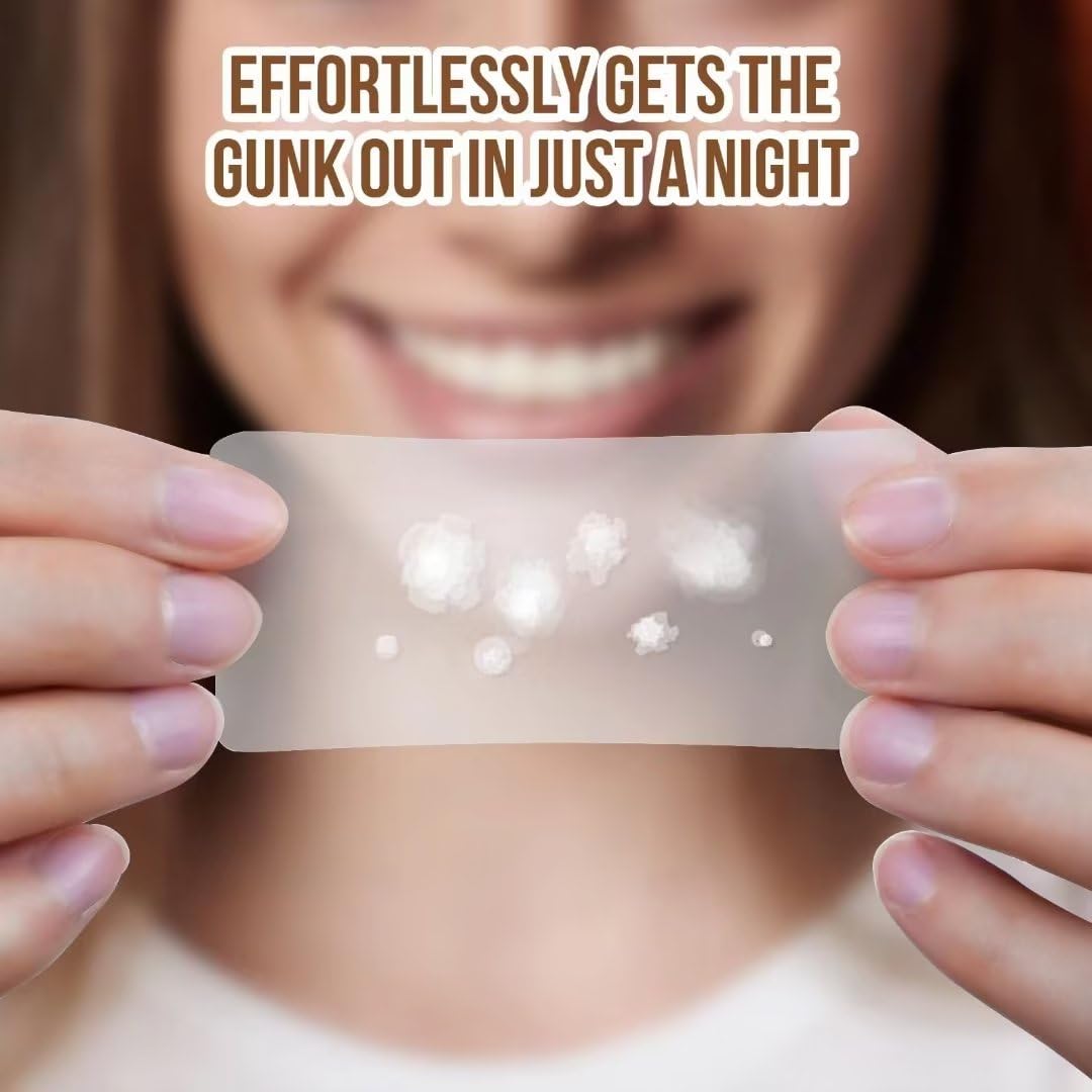AUSLKA Large Blemish Patches XL closeup highlights thin hydrocolloid material and discreet coverage.