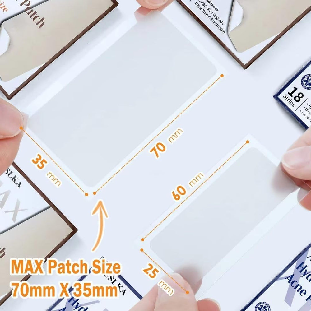 AUSLKA patch adhesion at night shows strong stay-put performance over sheets and pillows.