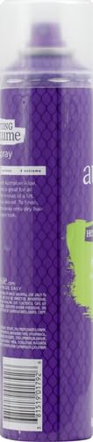 Aussie Headstrong Volume Spray creates fuller ponytails with lift.