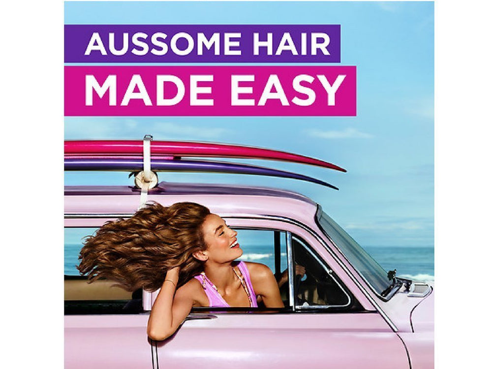 Aussie Miracle Moist hair softness shot.