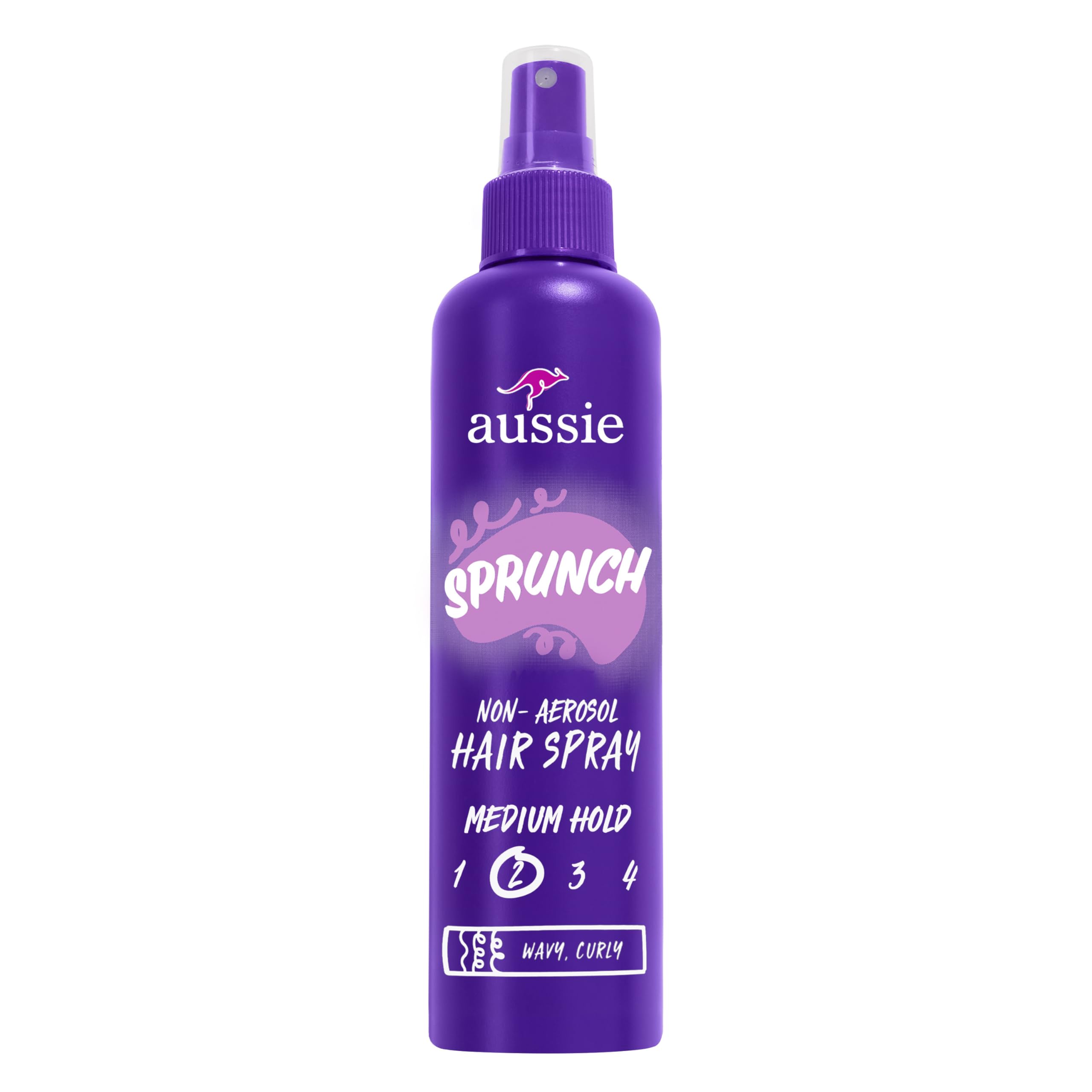 Aussie Sprunch pack of 3 bottles on display ready to define curls all day.