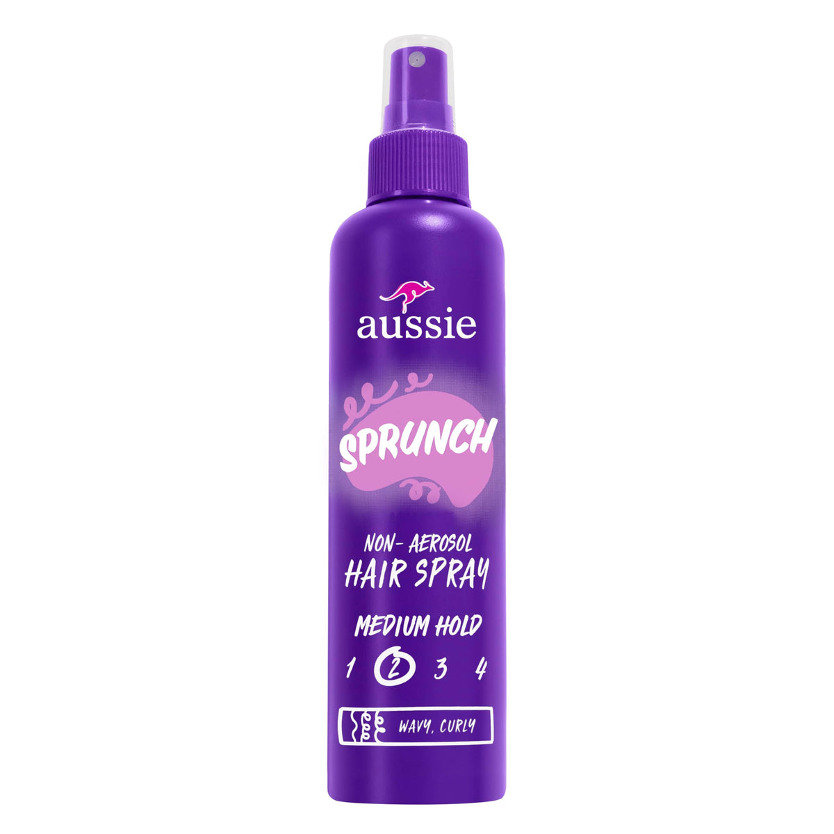 Aussie Sprunch pack of 3 bottles on display ready to define curls all day.