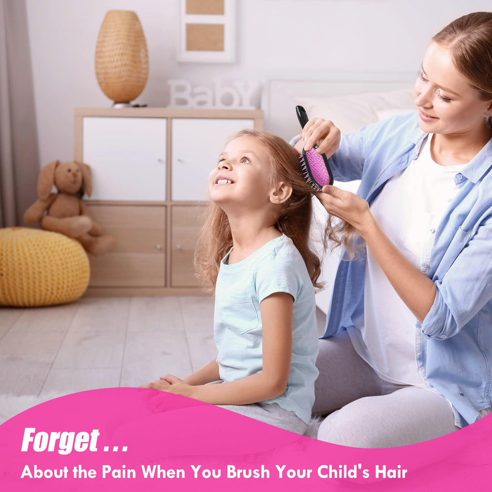 Aussumy detangling brush supports wig maintenance with careful styling.