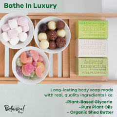 Australian Botanical Soap eucalyptus sandalwood bar with refreshing aroma