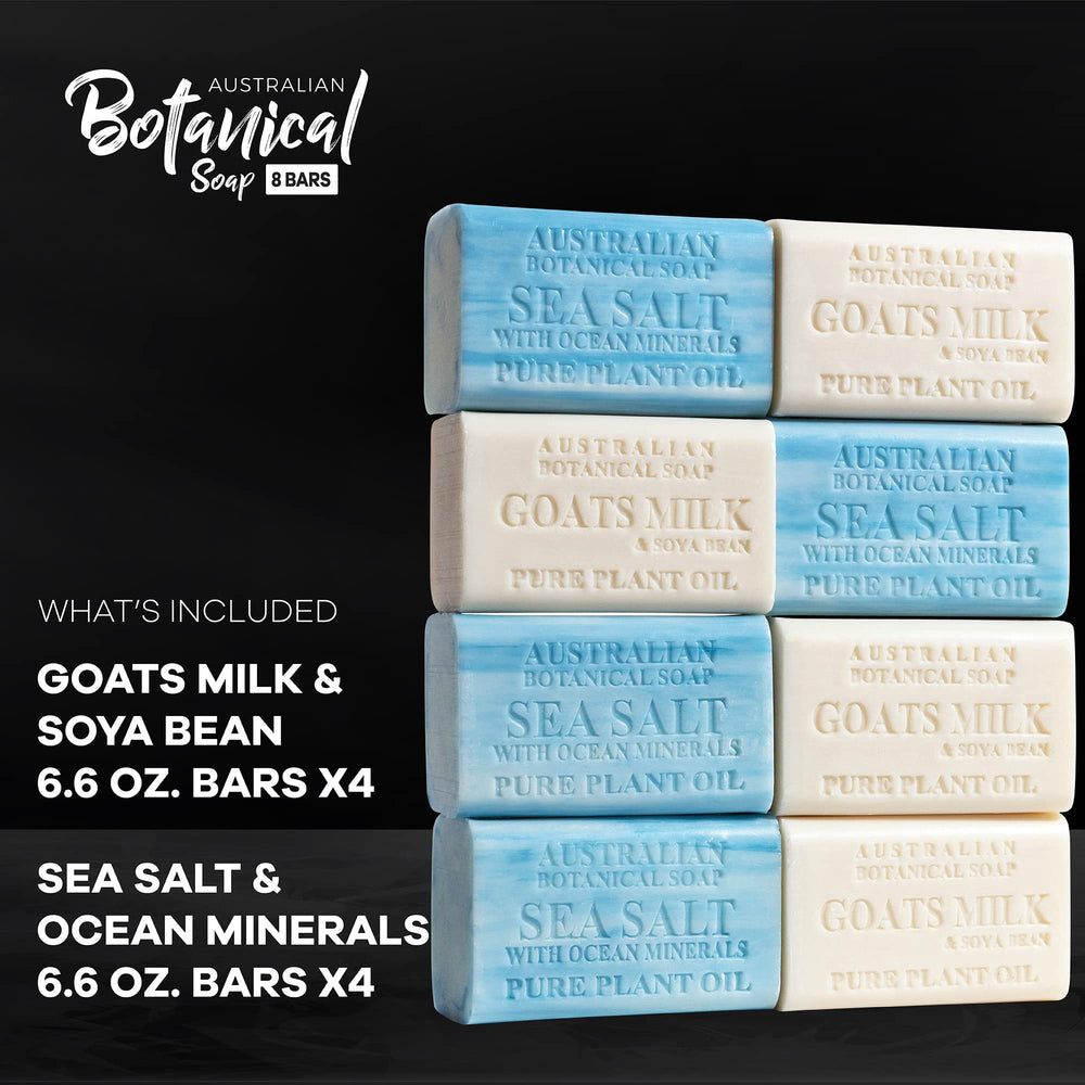 Australian Botanical Soap long-lasting 6.6 oz bars for daily use