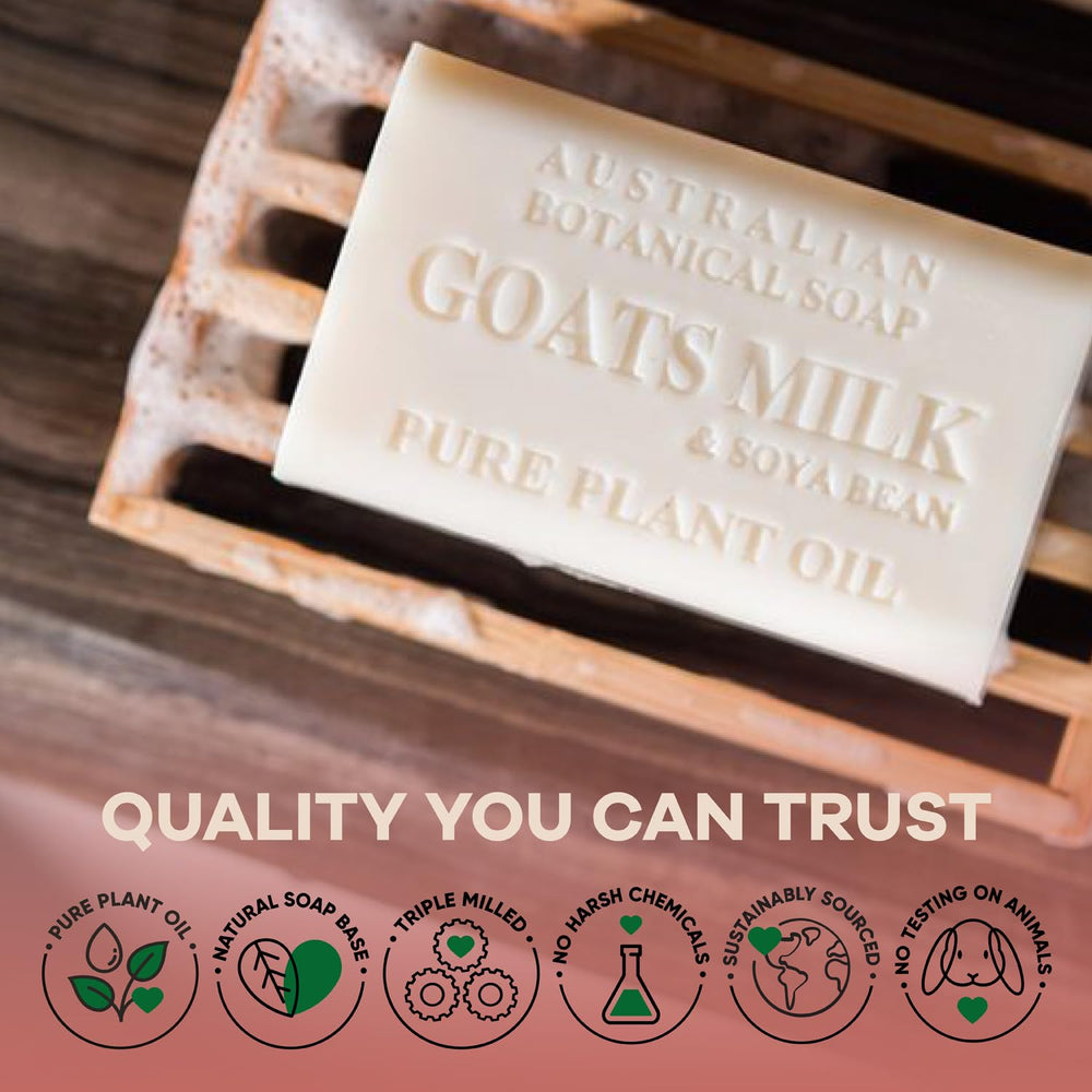 Australian Botanical Soap from Victoria for gentle cleansing in daily routine