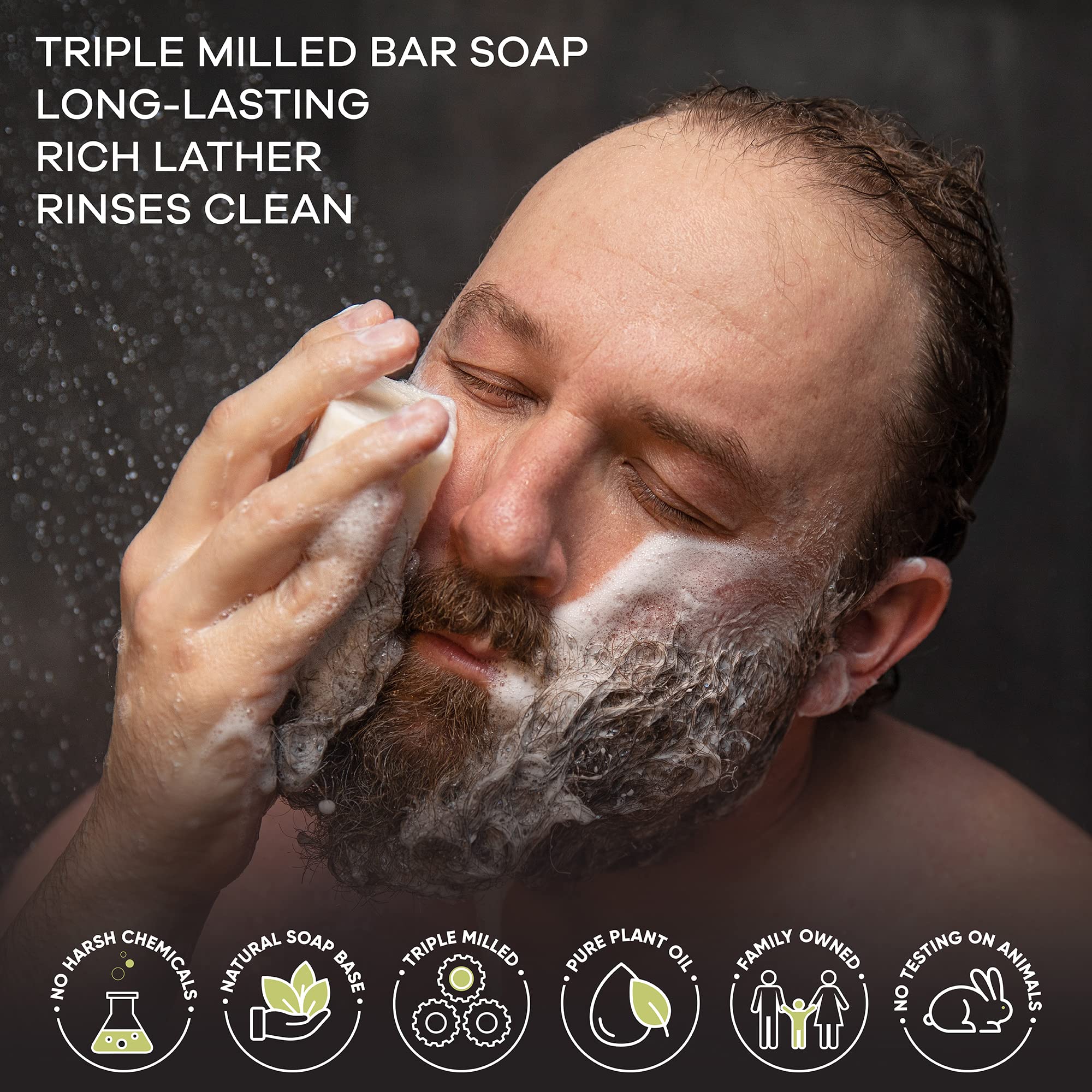 Australian Botanical Soap gift-ready packaging makes a great gift for men.