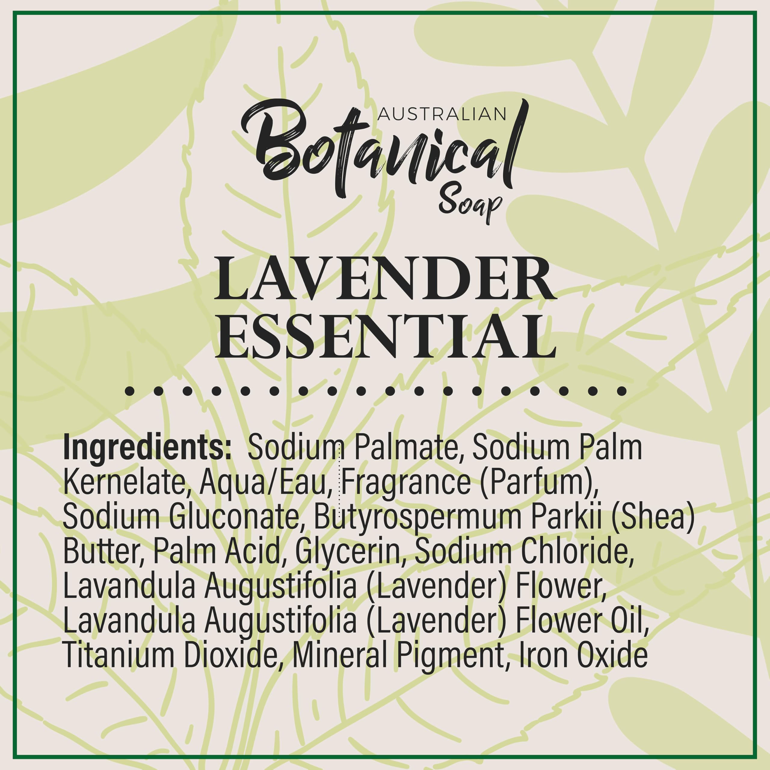 Australian Botanical Soap natural-soap-base emphasizes clean, gentle cleansing