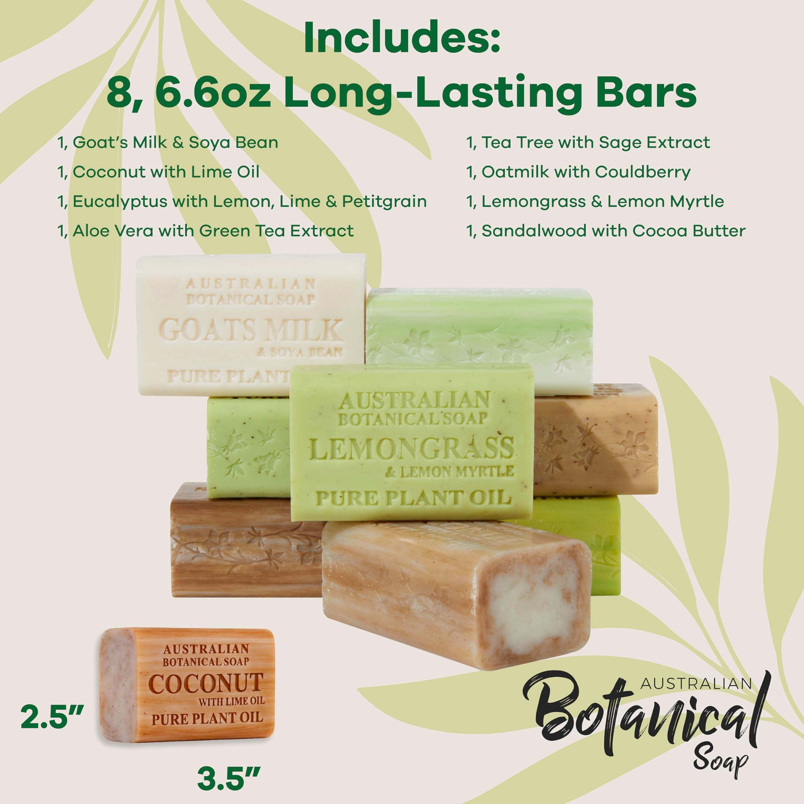 Australian Botanical Soap oat milk cloudberry bar with creamy lather
