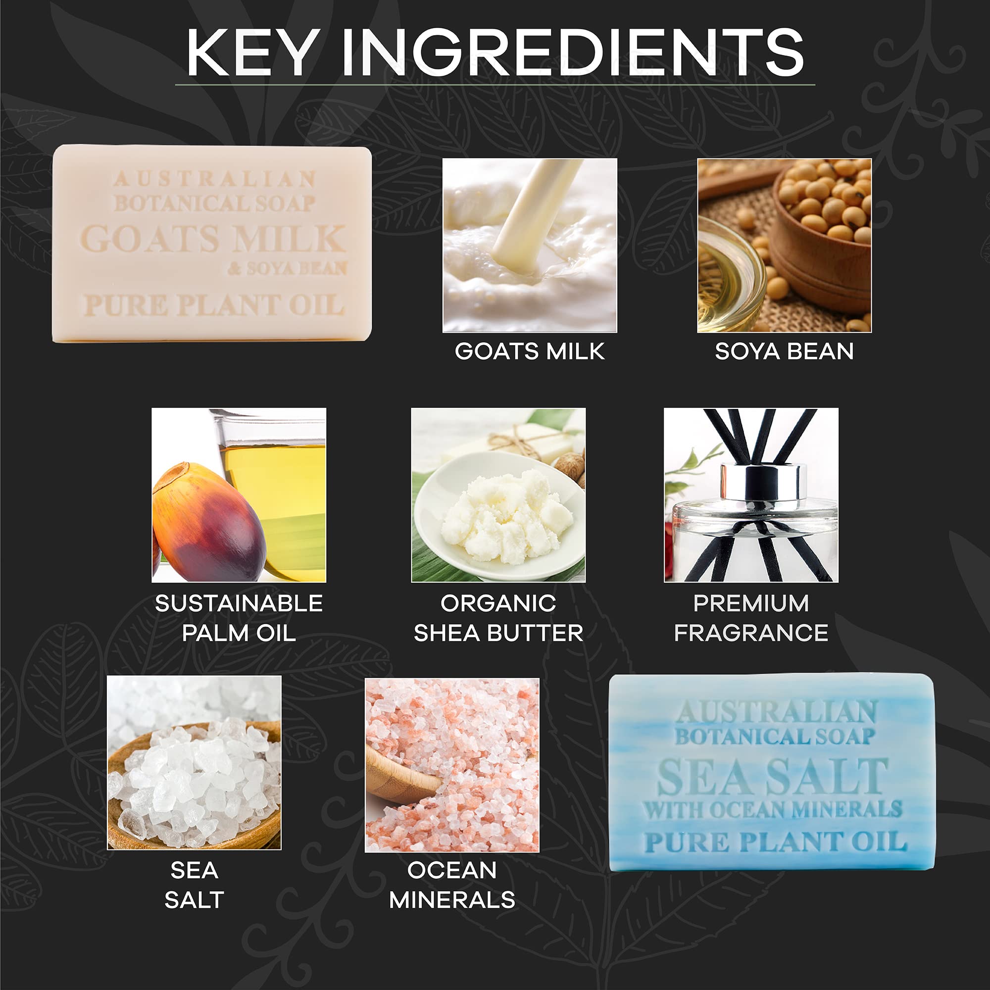 Australian Botanical Soap natural formula no harsh ingredients for all skin types