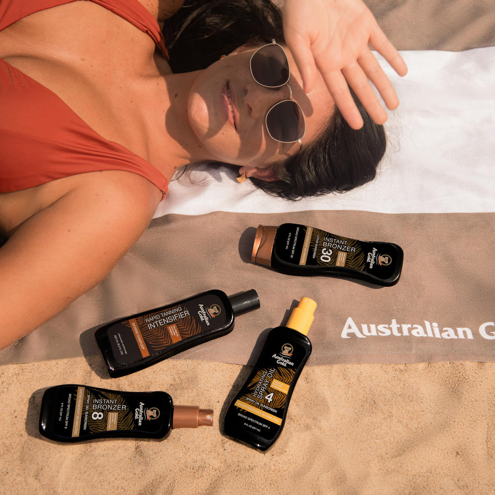 Australian Gold sunscreen-scent-card highlights Coconut-Orange-Vanilla aroma enhances outdoor rituals