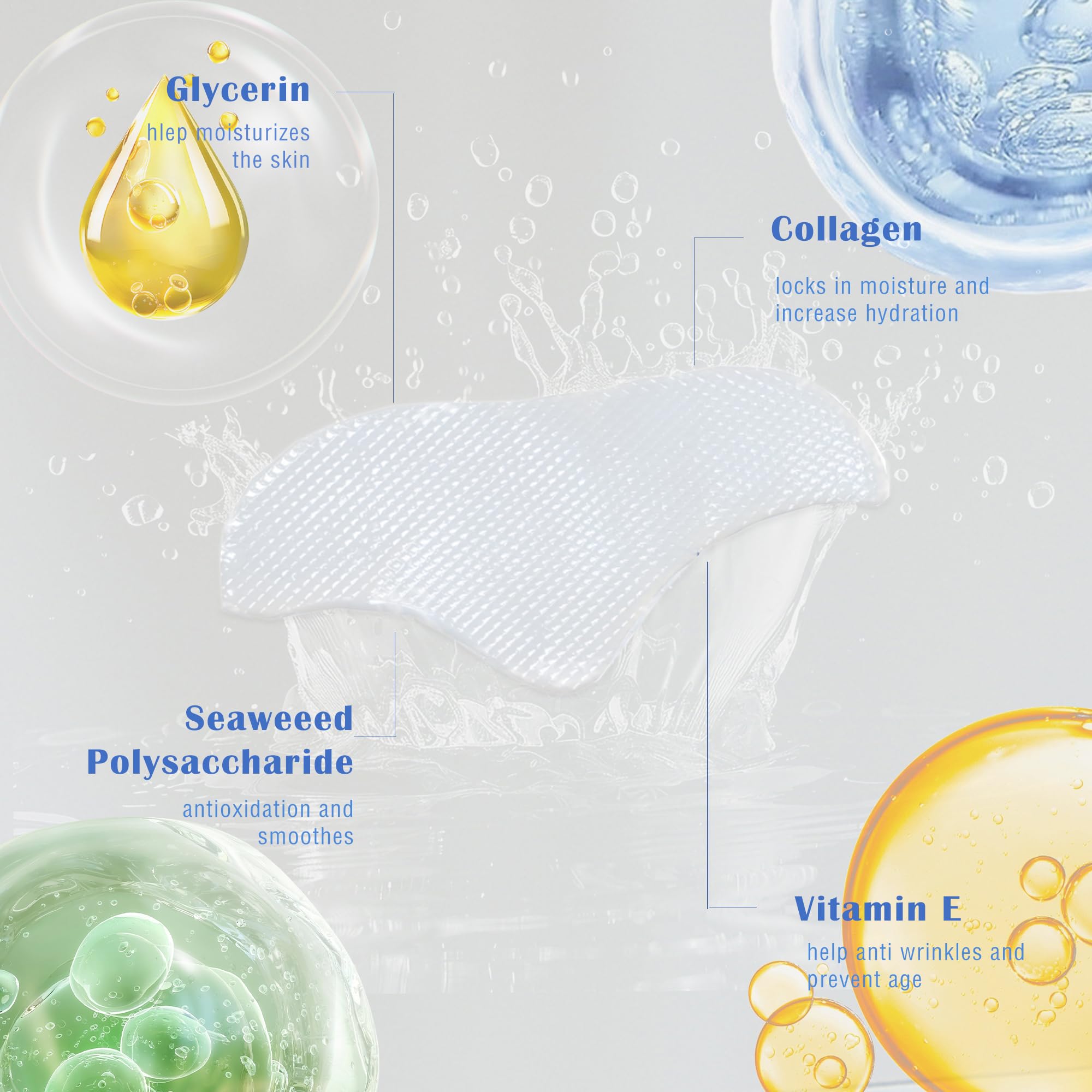 Auteek forehead patches night-use demonstration for overnight hydration.