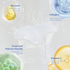 Auteek forehead patches night-use demonstration for overnight hydration.