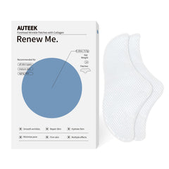 Auteek forehead patches packaging for 14-day overnight care routine.