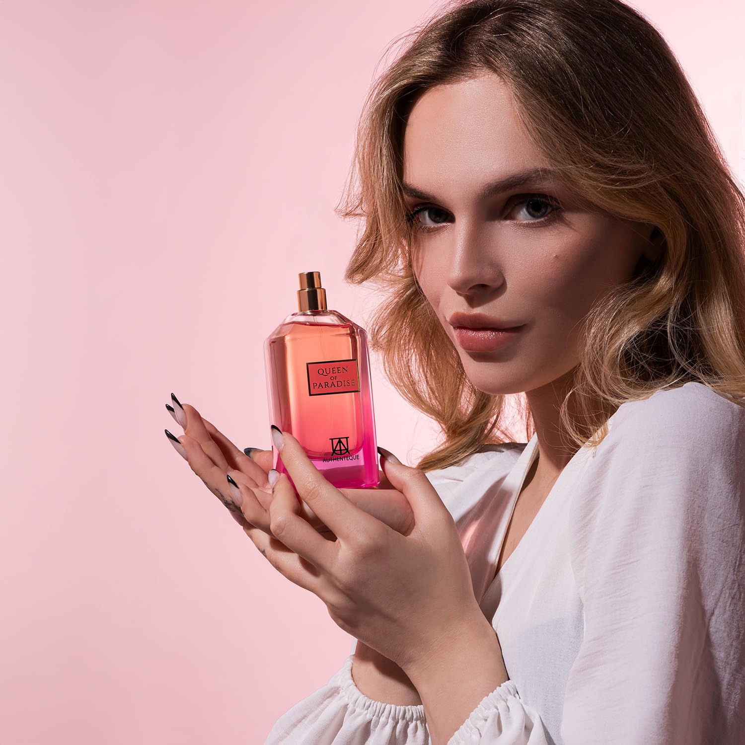 Authenteque Queen of Paradise 100ml box shows luxury packaging
