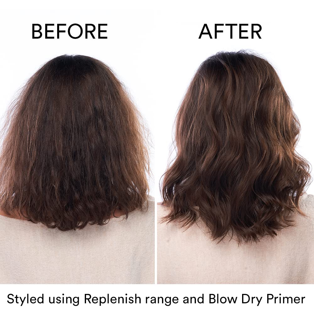 Hair feels clean and soft after using Authentic Beauty Concept Replenish Cleanser.