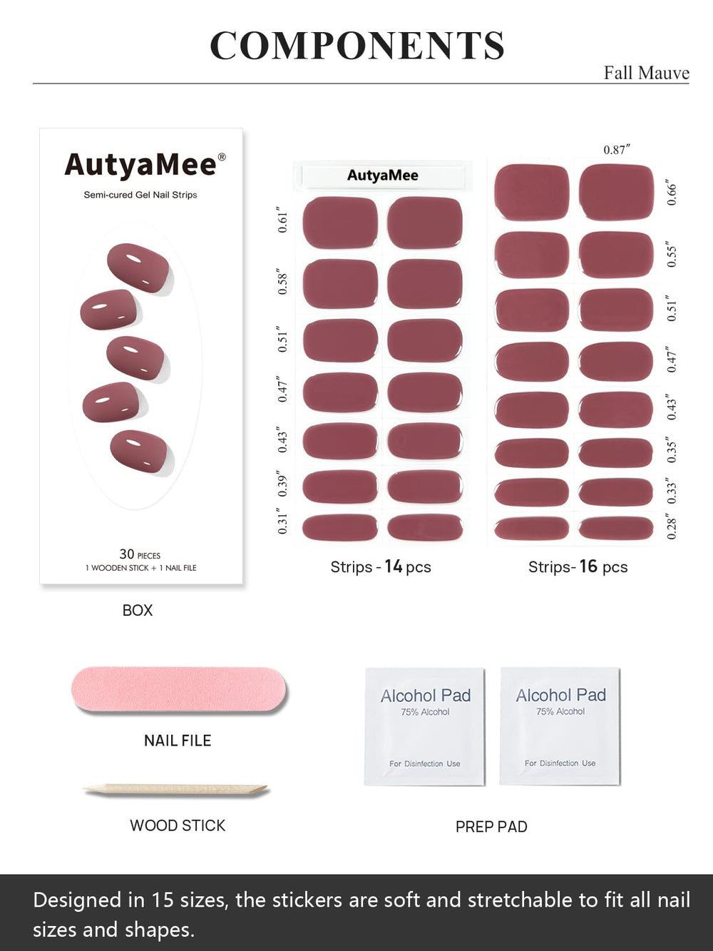 AutyaMee UV/LED lamp curing reveals salon-like finish after curing.