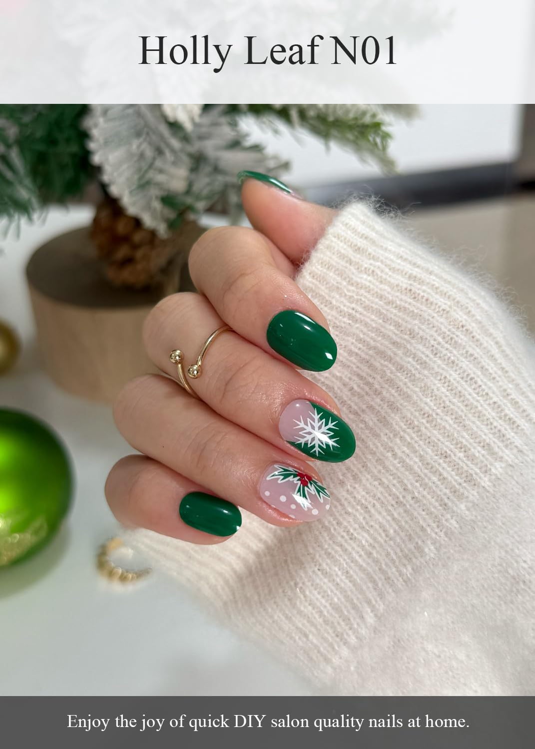 AutyaMee polka-dot green wrap adds playful style for any event.