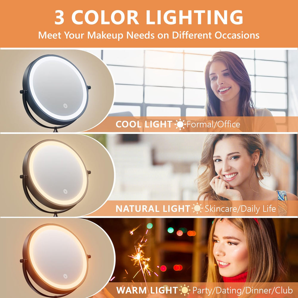 Auxmir brightness-adjustment panel for customizable illumination