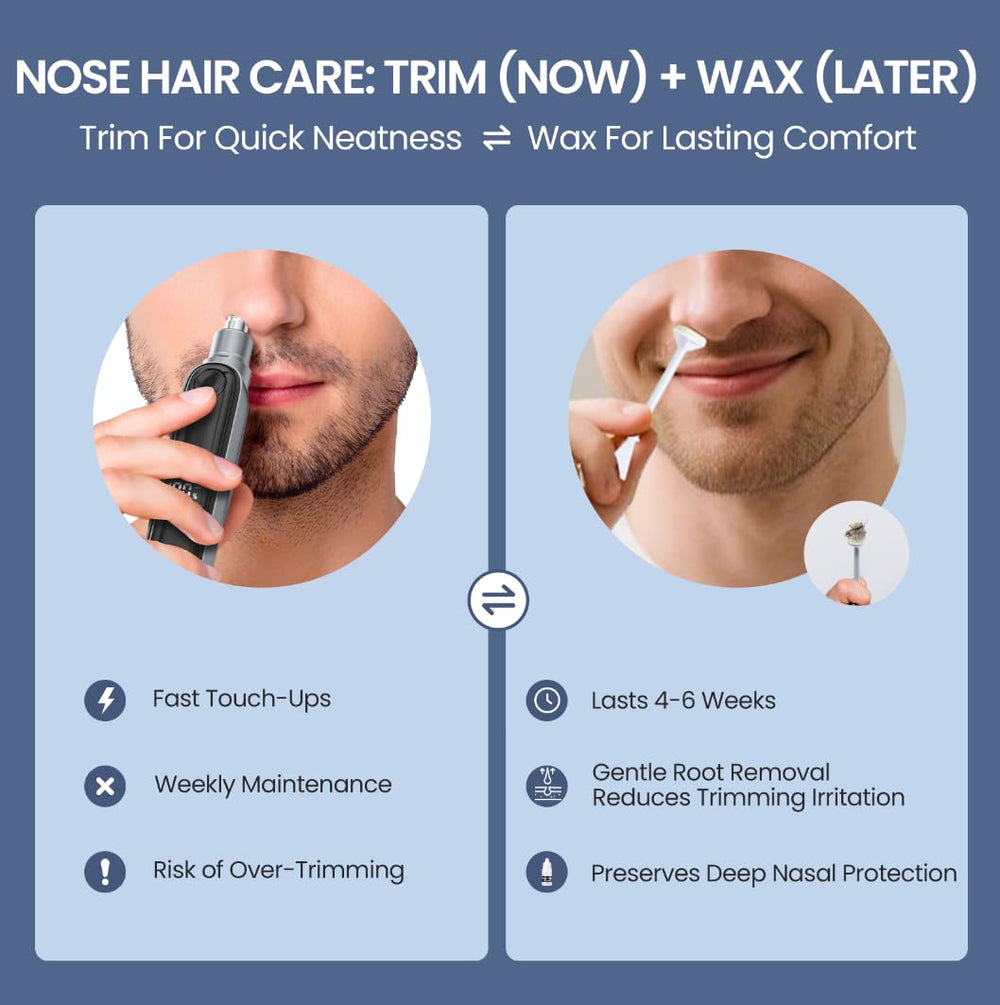 AUZEAL Nose Wax Kit includes 40 sticks for convenient, repeatable use.