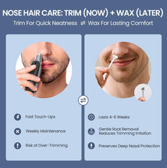 AUZEAL Nose Wax Kit includes 40 sticks for convenient, repeatable use.